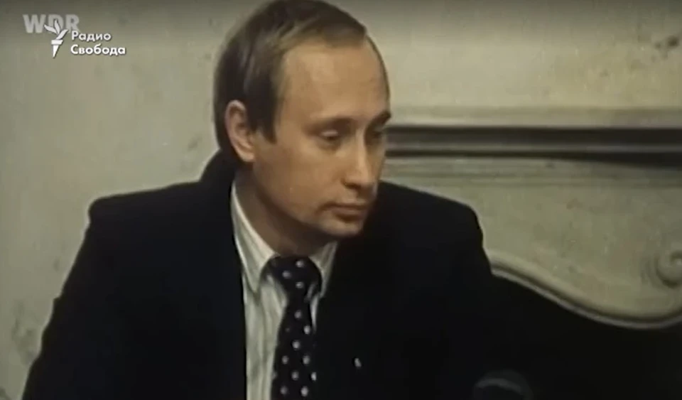 Путін на свій 41-ий день народження (Санкт-Петербург, 7 жовтня 1993 року)