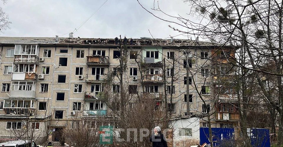 наслідки ворожої атаки на Київ, 23.12.2025