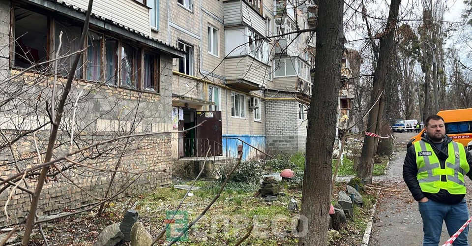 наслідки ворожої атаки на Київ, 23.12.2025