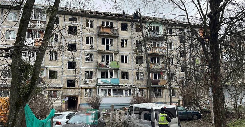 наслідки ворожої атаки на Київ, 23.12.2025