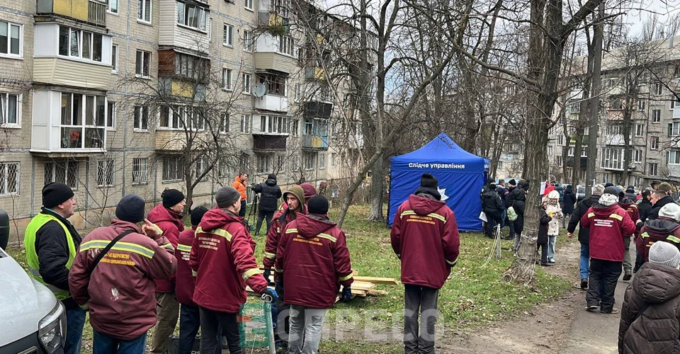 наслідки ворожої атаки на Київ, 23.12.2025