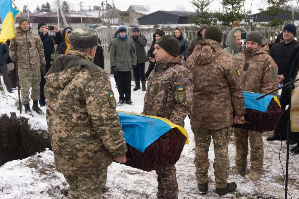 На Тернопільщині перепоховали останки двох воїнів УПА, які загинули у бою з НКВС
