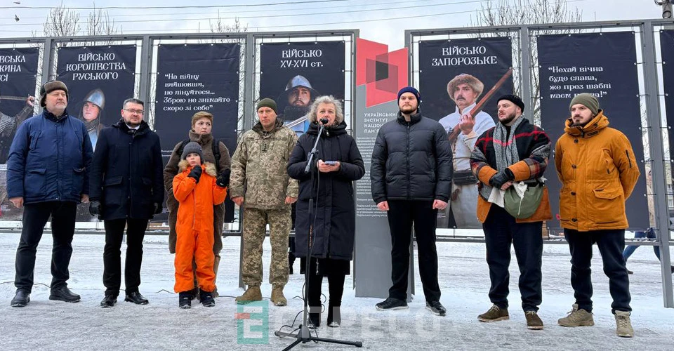 вуличний проєкт "На сторожі України: від Русі до сьогодення"
