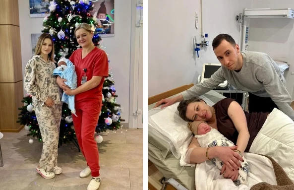 У Першому медоб'єднанні Львова в новорічну ніч народилося двоє хлопчиків