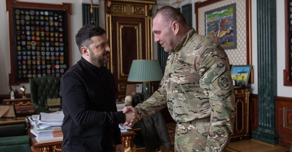 Володимир Зеленський та Василь Малюк