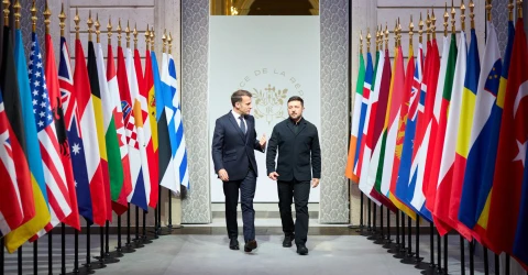 Макрон і Зеленський