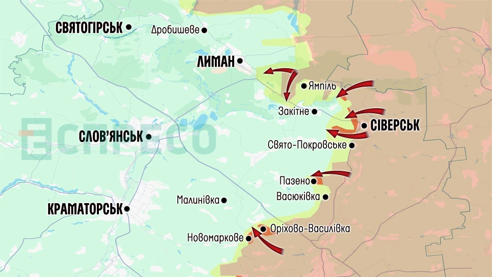Карта бойових дій 10.01.2026