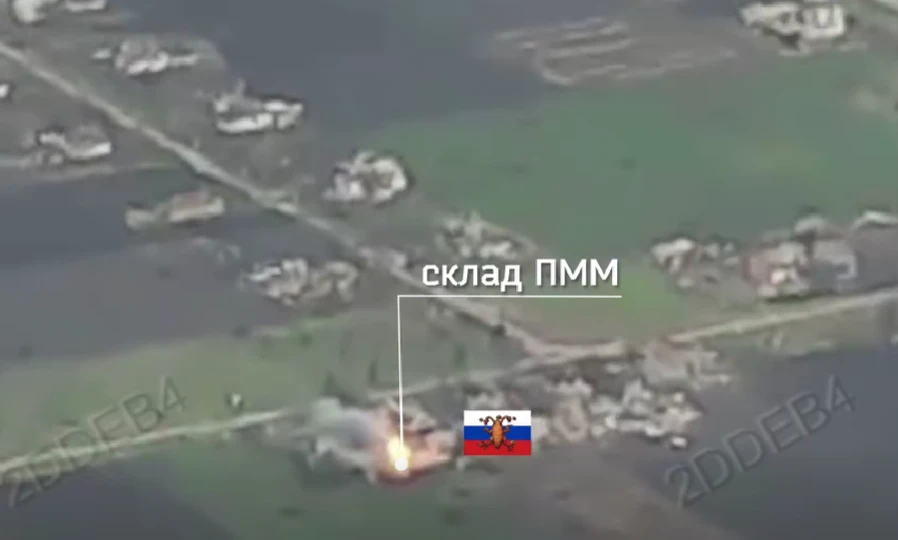 Артилеристи 44-ї тернопільської бригади показали, як знищили ворожі гармати та склад пального