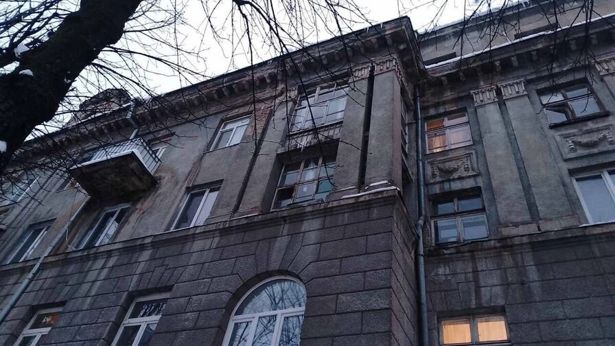 Фасад будинку на вул. Героїв УПА, 78.