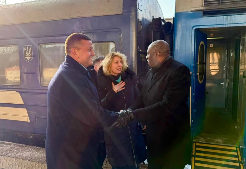 Валерій Залужний та Девід Ламмі (праворуч)