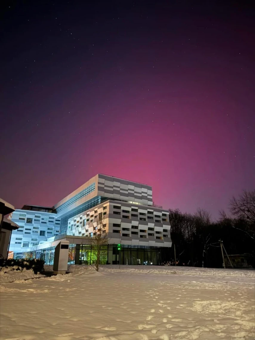 У ніч на 20 січня львів'яни спостерігали північне сяйво