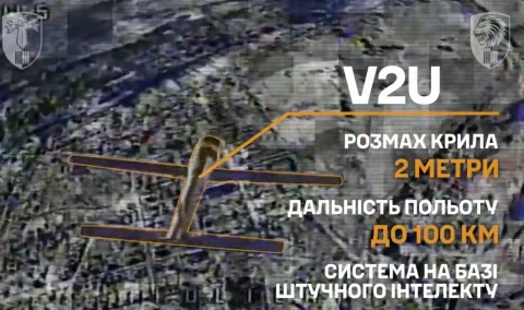 Зенітники 63-ї бригади знищили новітню російську розробку БПЛА V2U