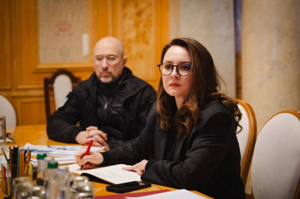Юлія Свириденко і Денис Шмигаль