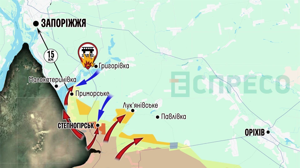 Карта бойових дій за 17-24 січня