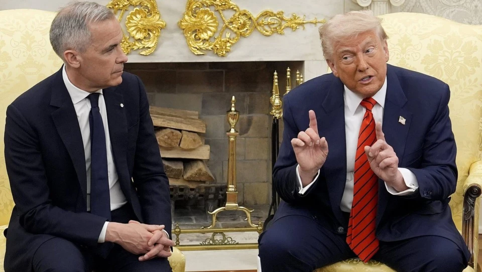 Марк Карні та Дональд Трамп
