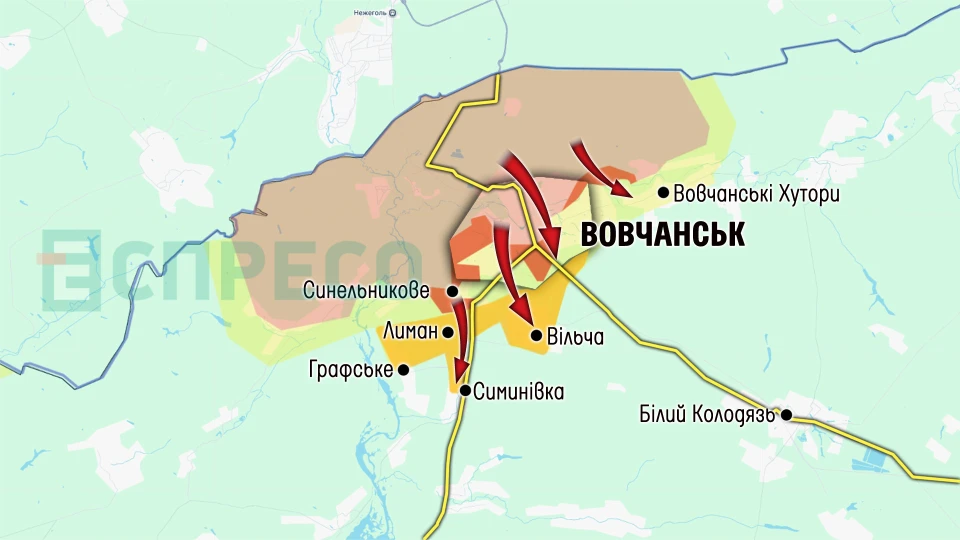 Карта бойових дій за 24-31 січня