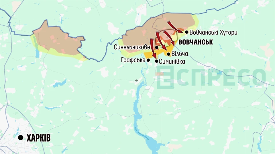 Карта бойових дій за січень 2026