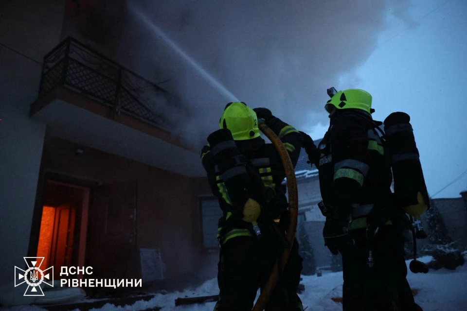 На Рівненщині внаслідок атаки РФ пошкоджені житлові будинки і критична інфраструктура