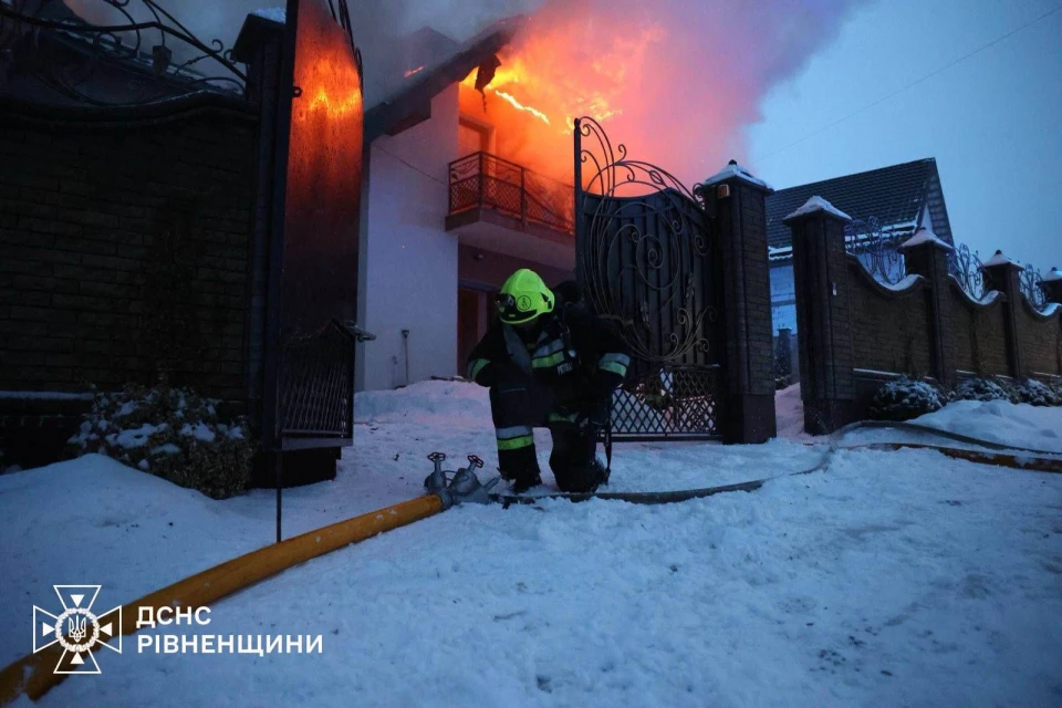 На Рівненщині внаслідок атаки РФ пошкоджені житлові будинки і критична інфраструктура