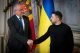 Президент України Володимир Зеленський разом із прем’єр-міністром Молдови Александру Мунтяну