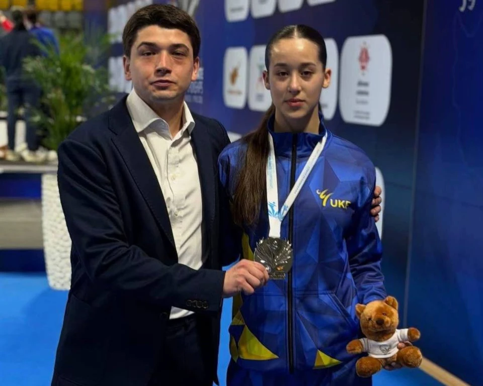 Львівська каратистка Діана Попова стала віцечемпіонкою Європи