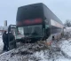 На Львівщині пасажирський автобус злетів з дороги