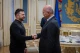 Президент України Володимир Зеленський разом із Верховним комісаром ООН у справах біженців Бархамом Саліхом