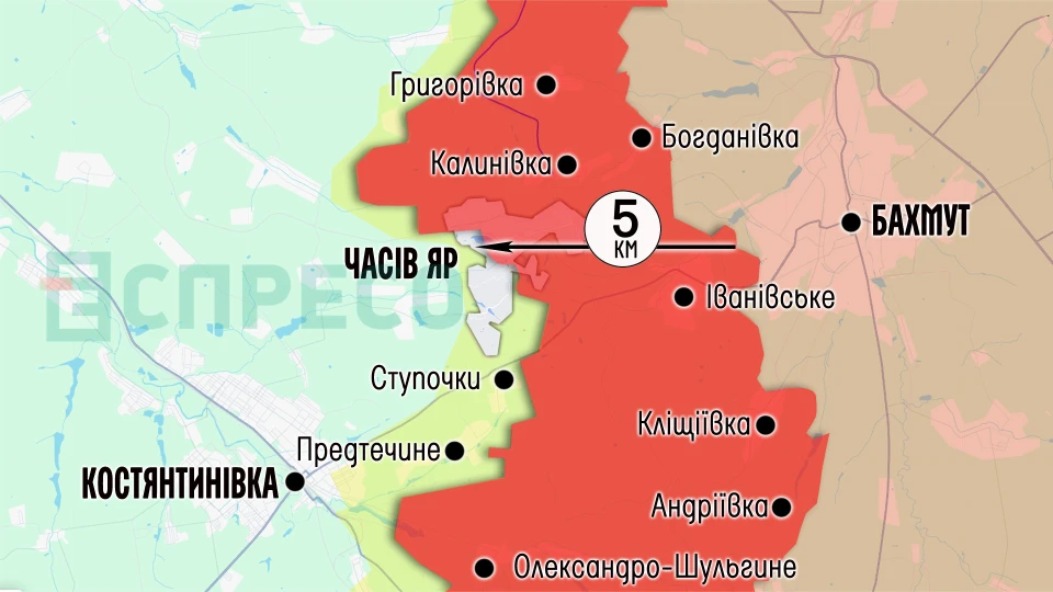 Карта бойових дій