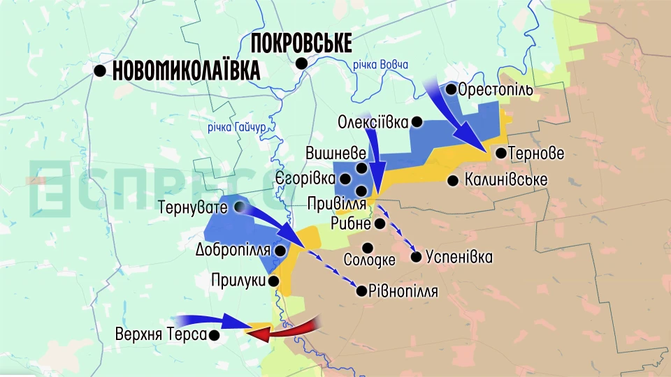 Карта бойових дій