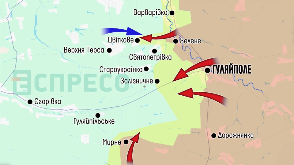 Карта бойових дій