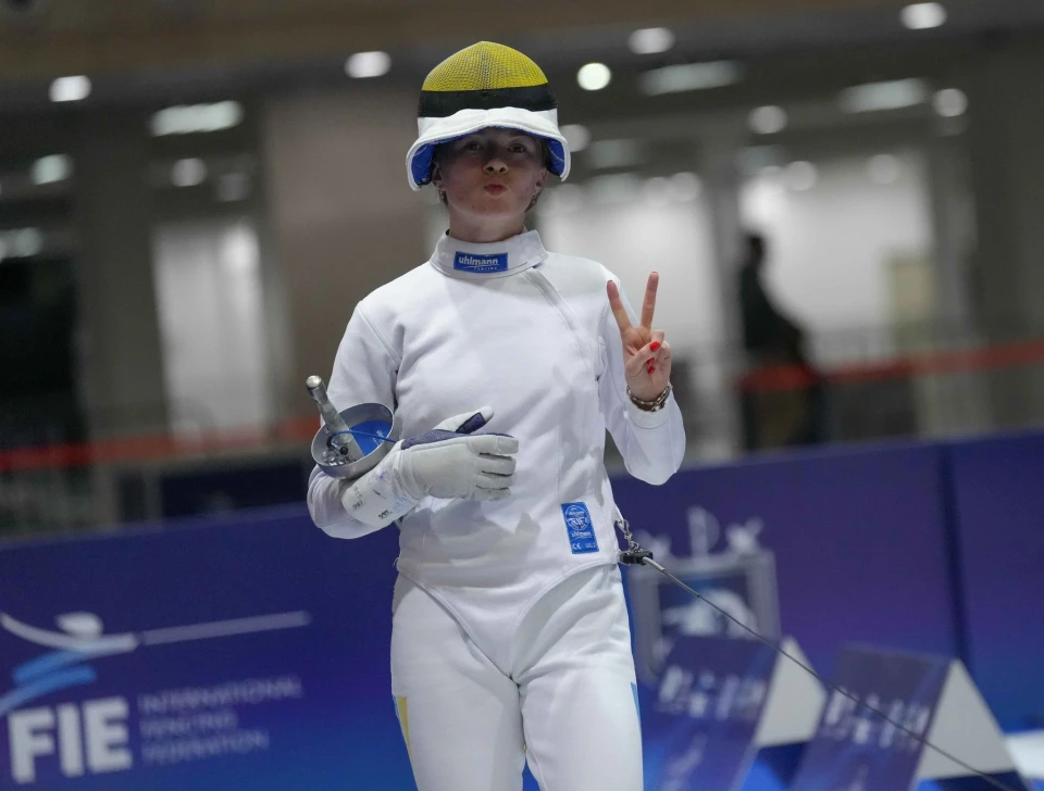 Львів'янка Анна Максименко стала віцечемпіонкою юніорського чемпіонату Європи з фехтування