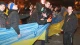 На проукраїнському мітингу 13 березня 2014 року у Донецьку, що закінчиться кровопролиттям та вбивством Дмитра Чернявського