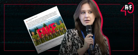 "Репортери без кордонів" закликають поліцію провести розслідування у справі журналістки Олени Мудрої, яка захищає Карпати