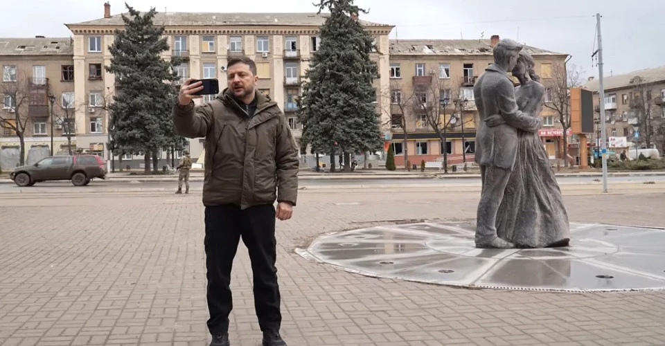 Володимир Зеленський, Донеччина