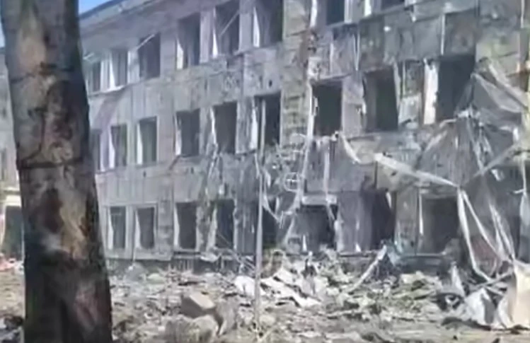 В окупованому Донецьку вибухнув склад з російськими БПЛА (08.03.2026)