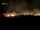 Через підпал сухої трави на Львівщині загорівся цвинтар
