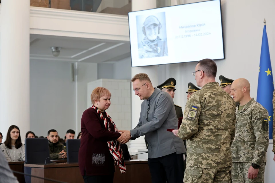 До Дня українського добровольця у Львові посмертно нагородили 35 захисників