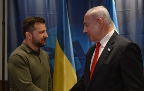 Володимир Зеленський та Беньямін Нетаньягу