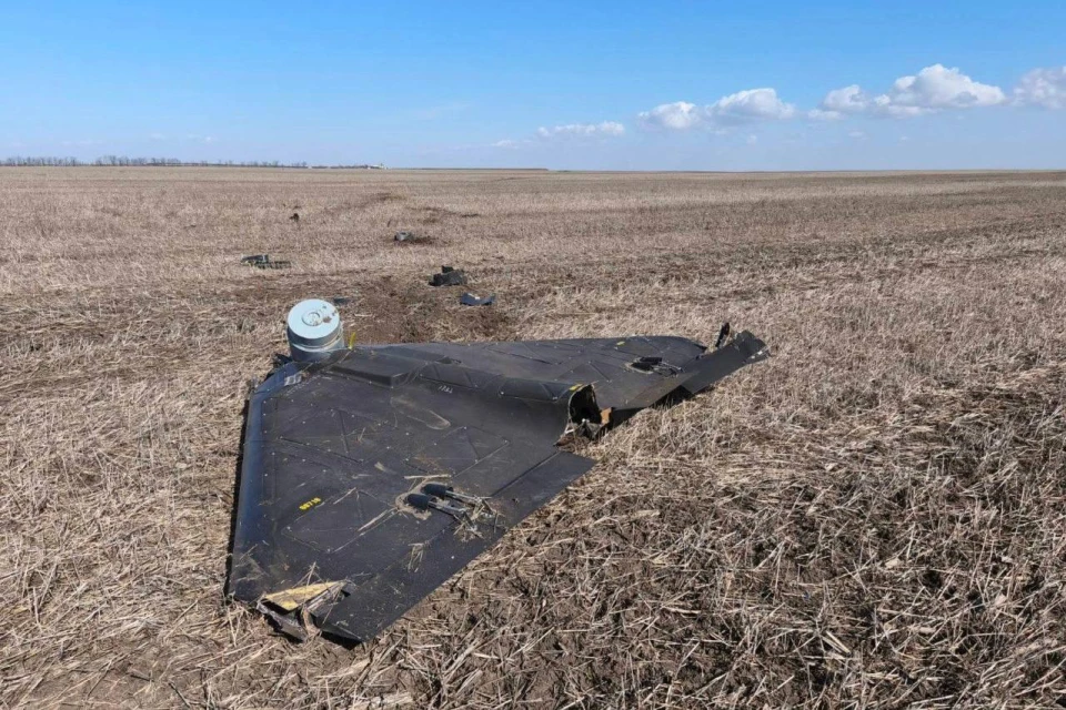 Уламки безпілотника, який виявили на півдні Молдови неподалік українського кордону