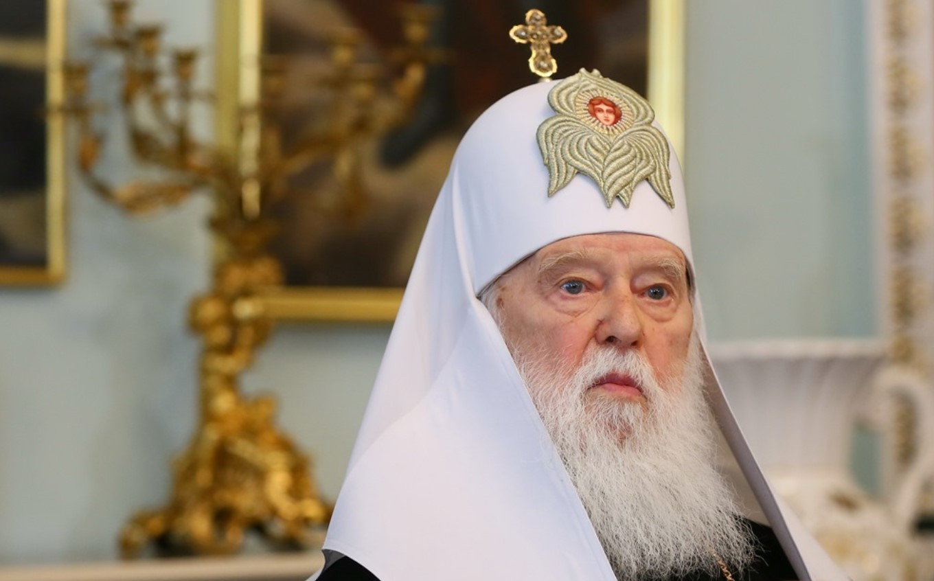 Патріарха Філарета поховали у Володимирському соборі