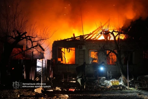Атака на Запоріжжя 24 березня