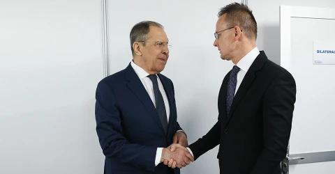 Сергій Лавров і Петер Сіярто