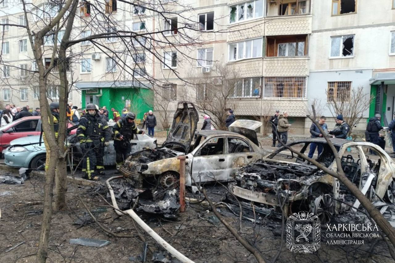 Вранці РФ атакувала Харків дронами: серед 7 постраждалих є дитина