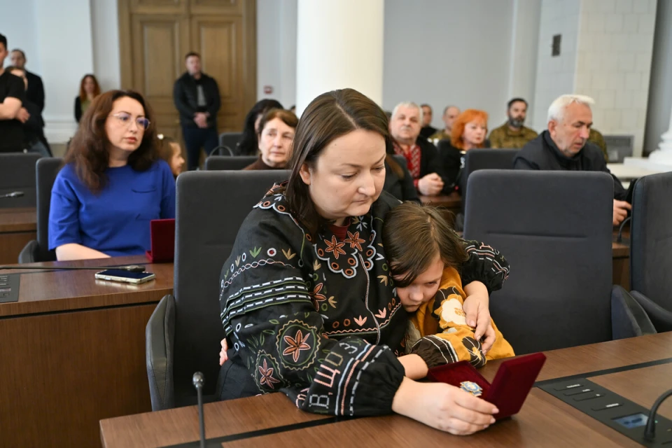 У Львові 29 нацгвардійців посмертно нагородили "Почесним знаком святого Юрія"