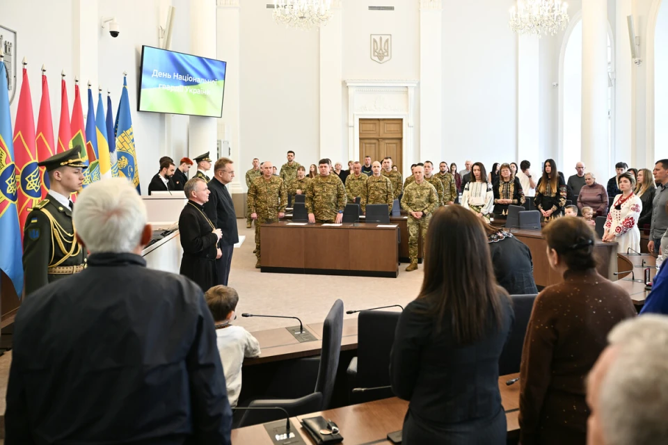 У Львові 29 нацгвардійців посмертно нагородили "Почесним знаком святого Юрія"