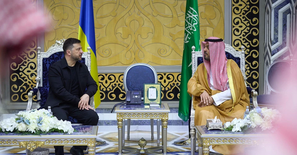 Зеленський прибув до Саудівської Аравії