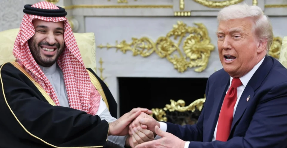 Мухаммед бін Салман з Трампом у Білому домі (18 листопада 2025 року)
