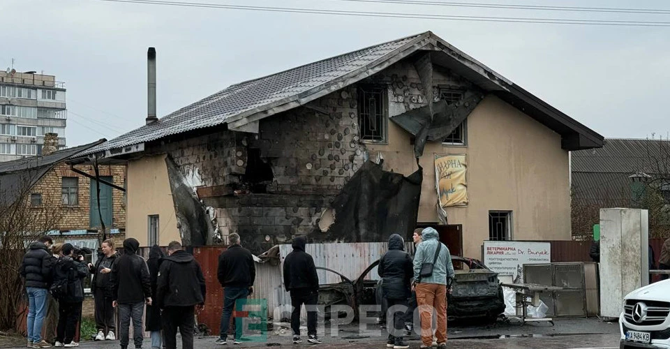 атака росіян на ветеринарну клініку в Чабанах