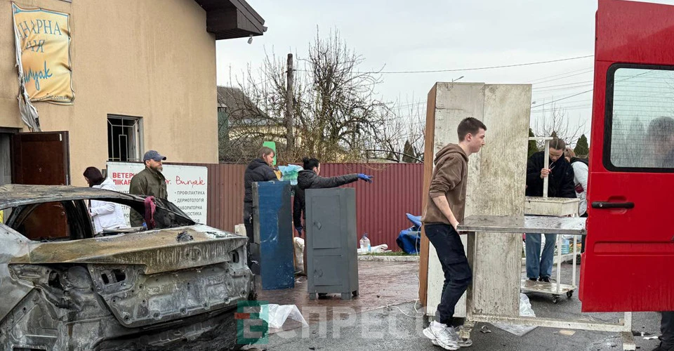 атака росіян на ветеринарну клініку в Чабанах