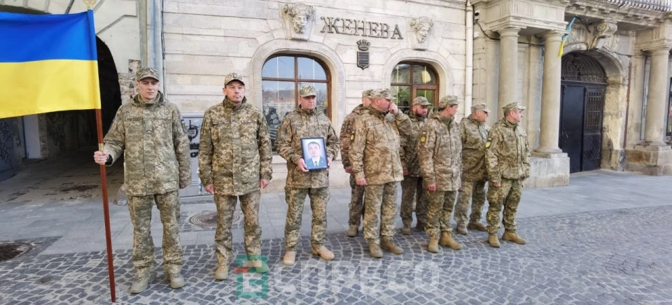 Львів прощається з убитим військовим ТЦК Олегом Авдєєвим